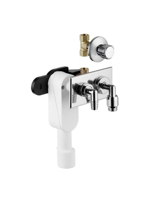 Сифон для стиральной машины Viega скрытого монтажа белый 369217