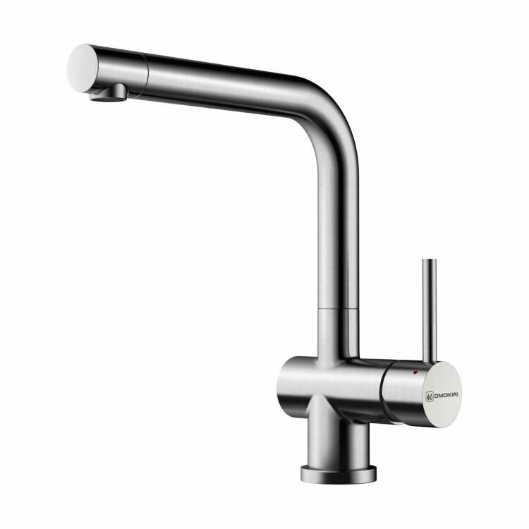 Смеситель для кухни OMOIKIRI Koriyama нержавеющая сталь 4991005