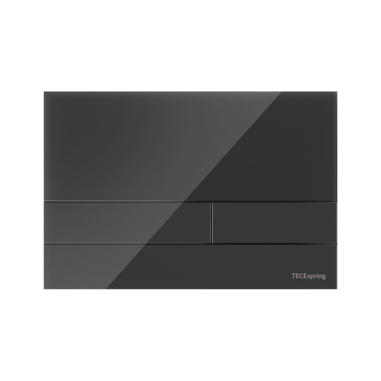 Панель смыва для унитаза TECE TECEspring square черный 9240851
