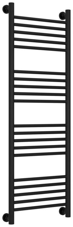 Полотенцесушитель водяной Сунержа Богема 1200x400 мм чёрный матовый 3102201240