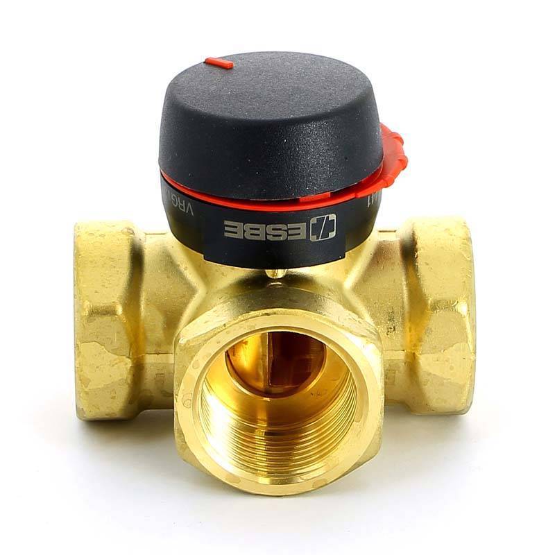 Клапан трехходовой смесительный ESBE VRG131 1 Kvs 10 резьбовой латунный 11601100