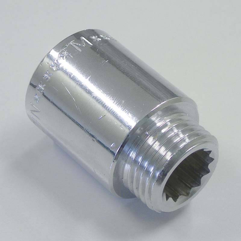 Удлинитель хромированный Tiemme 1 x 30 мм НВ 1500405