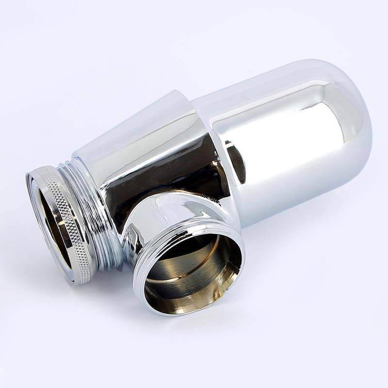 Сифон бутылочный Viega 1 1/4 x 32 мм без отвода и розетки хром 105082