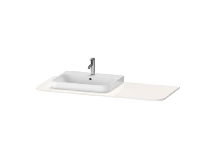 Столешница Duravit Happy D.2 Plus 1300x550x16 мм White High Gloss HP031KM2222