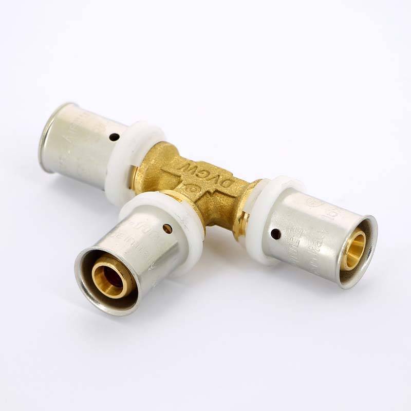 Тройник пресс Uni-Fitt 16 мм 706G6660