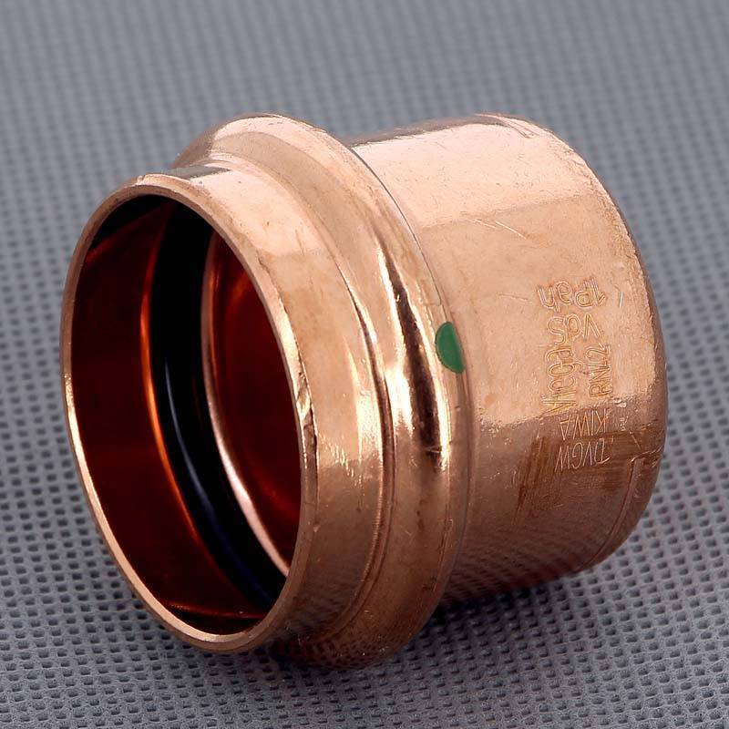 Заглушка пресс медная Viega Profipress 42 мм 349325