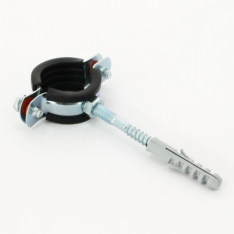 Хомут с резиновым уплотнителем, шпилькой и дюбелем Uni-Fitt 1 дюйм (32-37 мм) 850U4800