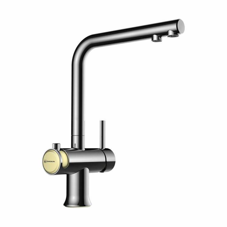 Смеситель для кухни OMOIKIRI Hotaru хром/бежевый 4994052