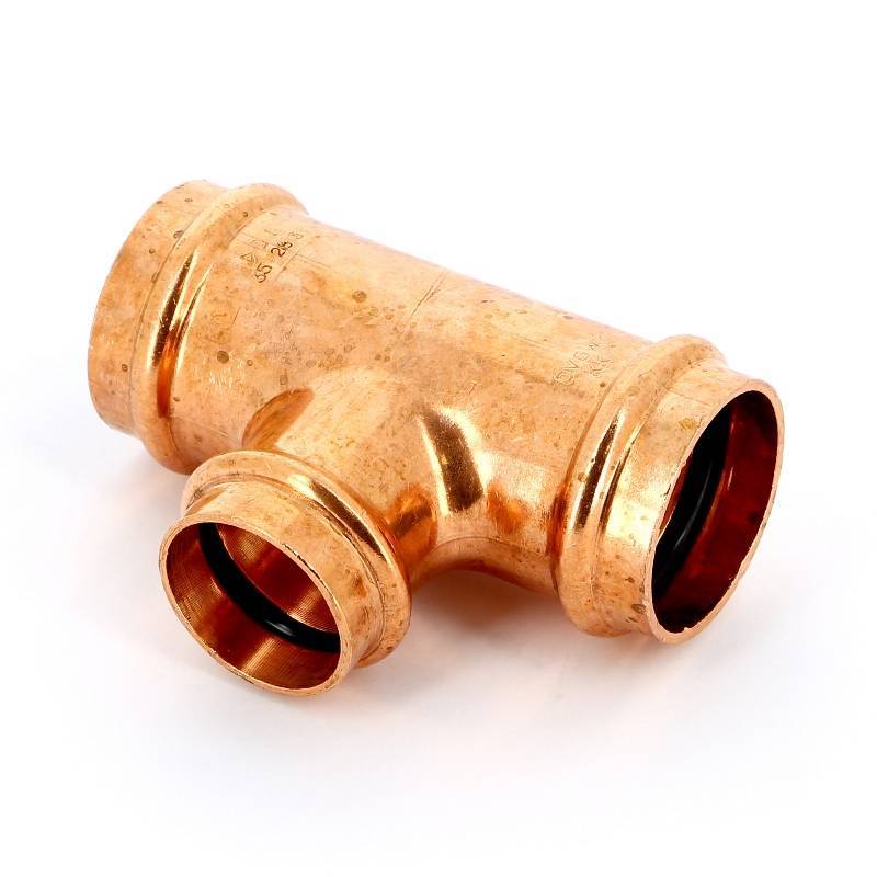 Тройник пресс IBP B Press 35х28х35 мм медь P5130 03528035