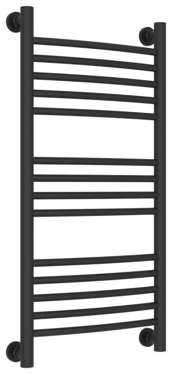 Полотенцесушитель водяной Сунержа Богема + выгнутая 800x400 мм тёмный титан муар 1502218040