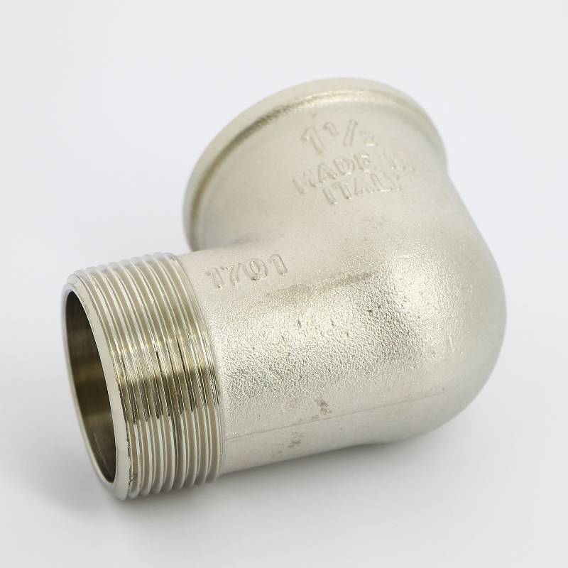 Угол 90° НВ Uni-Fitt 1 1/2 никелированный 611N6600