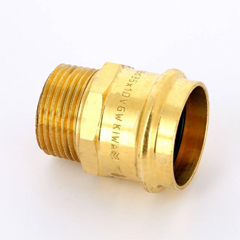 Муфта переходная пресс-НР IBP >B< Press 35 мм x 1 бронза P4243G03508000