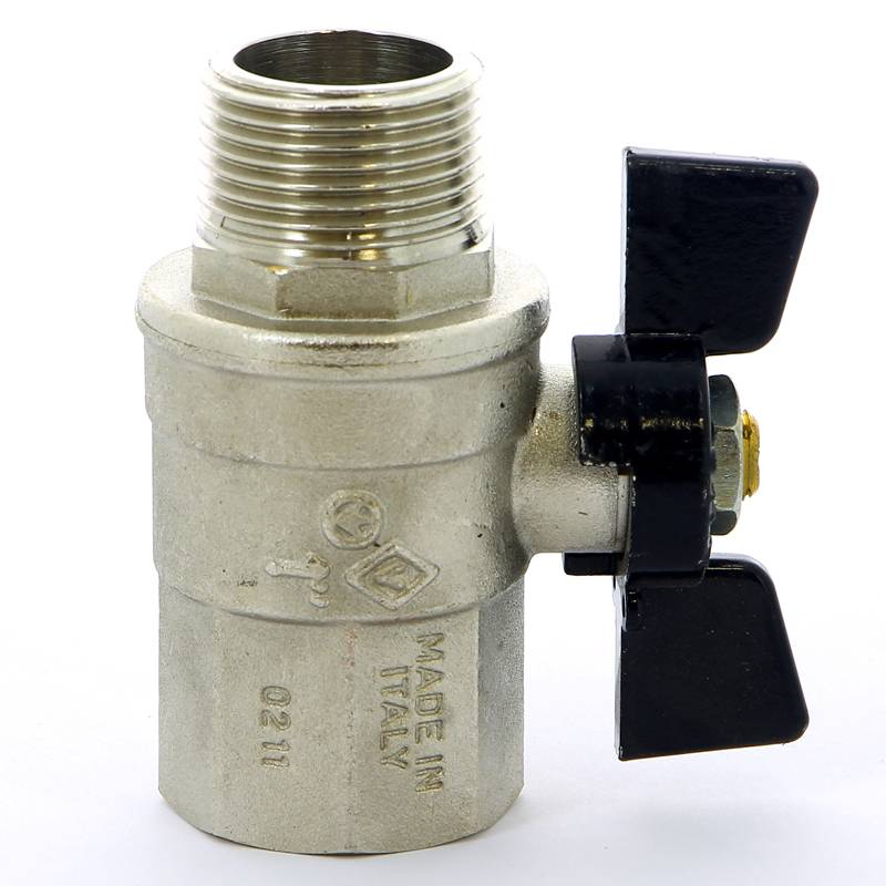 Кран шаровой Bugatti NEVADA НВ бабочка 1 4070076