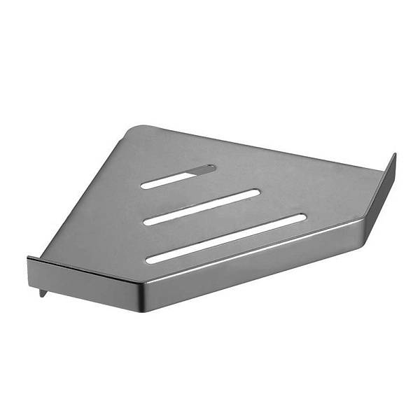 Полочка-корзинка Boheme Q угловая подвесная gun metal 10318-GM