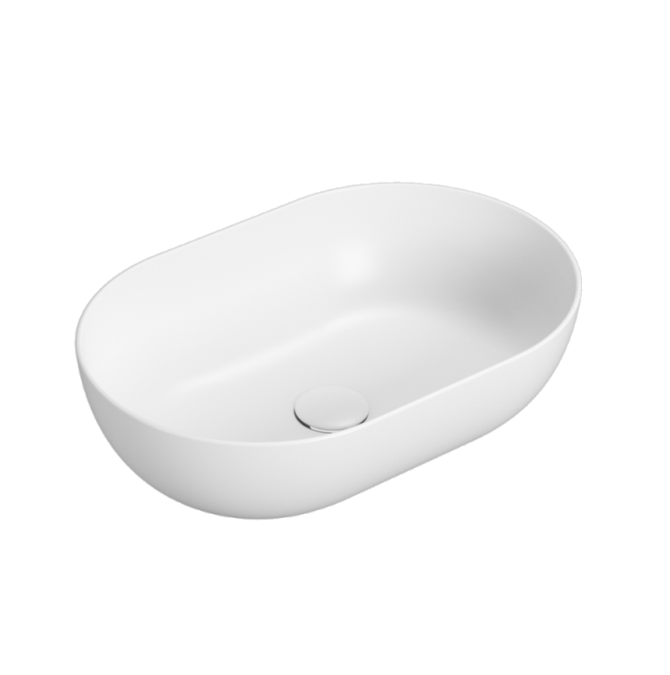 Раковина накладная Globo T-EDGE 540x360x160 мм цвет белый B6O54BI