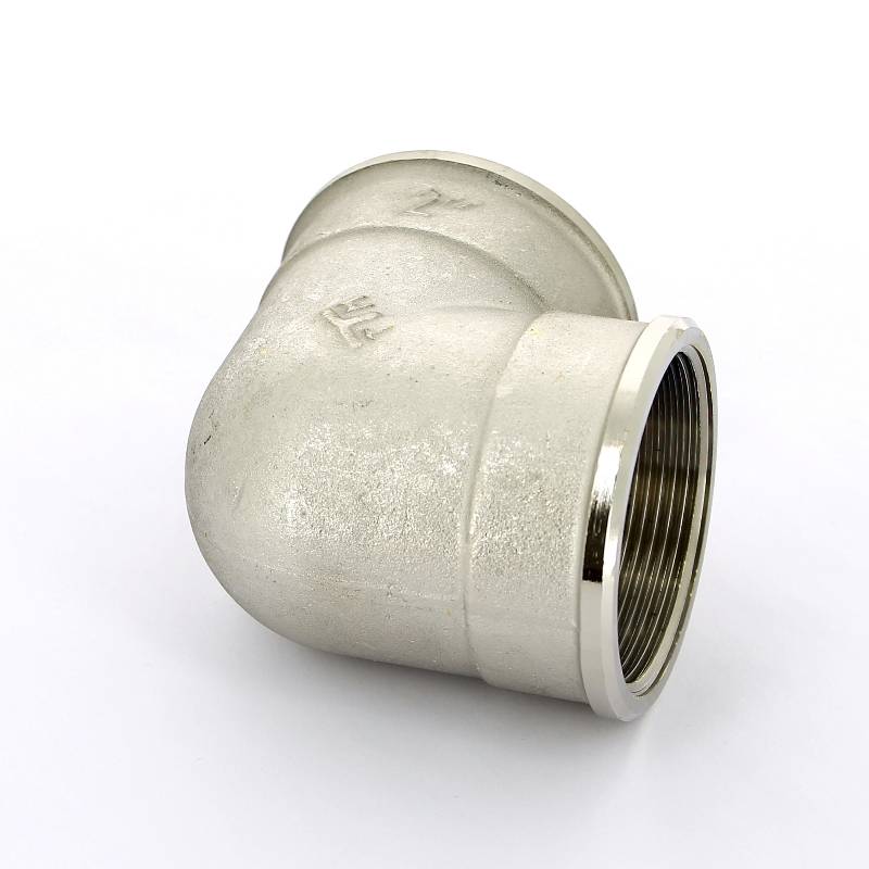 Угольник латунный никелированный Tiemme 2 ВР-ВР 1500527