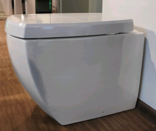 Унитаз напольный приставной Agape 750 355х575 мм белый ACER0750WRZ