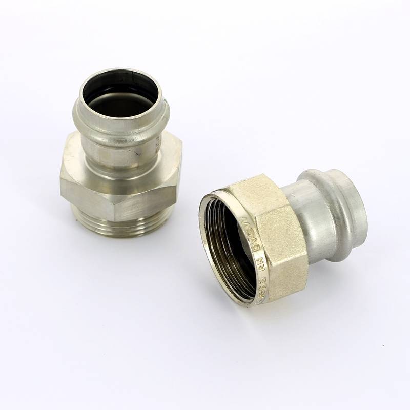 Фланец переходной пресс Viega Sanpress Inox нержавеющая сталь 28 мм 437411