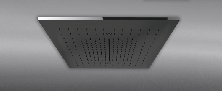 Внутренняя часть Gessi Minimali 500x500 мм для верхнего душа Mirror Steel 57907238