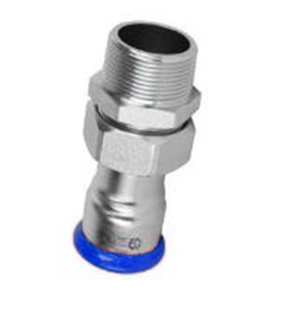 Разъемное соединение Hogert 18x1/2 Н нержавеющая сталь SS5260504