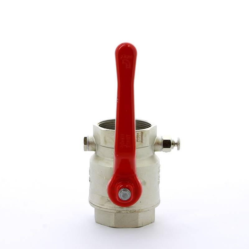 Кран шаровой Itap Ideal ВВ с заглушкой и дренажным вентилем рычаг 2 1150200