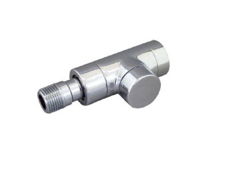 Вентиль радиаторный Oventrop Combi E проходной Ду 15 1/2 хром 1167052