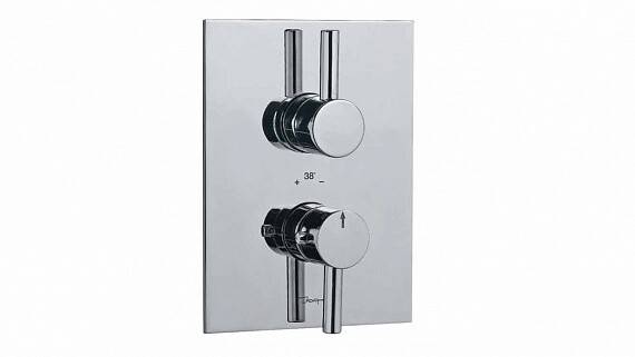 Смеситель для душа Jaquar Florentine термостатический хром FLR-CHR-5651