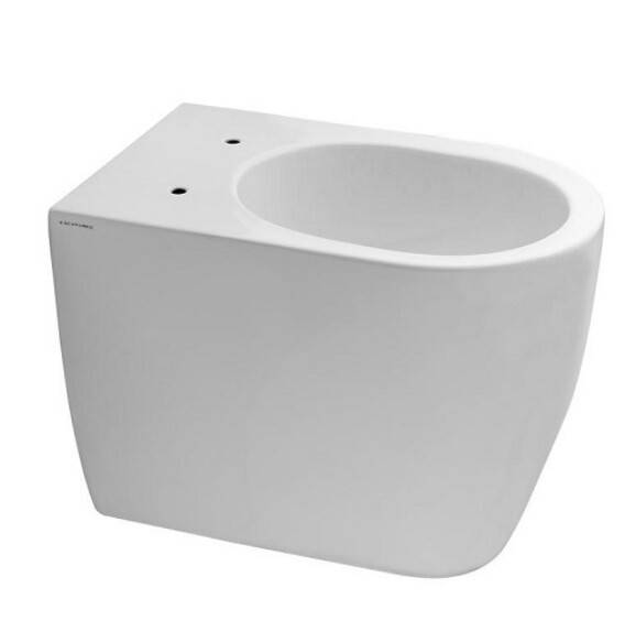 Унитаз напольный Scarabeo Moon 360х545х420 мм белый 5522/CL