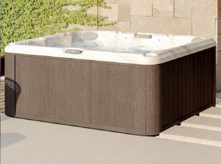 Гидромассажная ванна Jacuzzi J-235 2130x2130x910 мм Platinum/Silverwood ZI12ZG0E80
