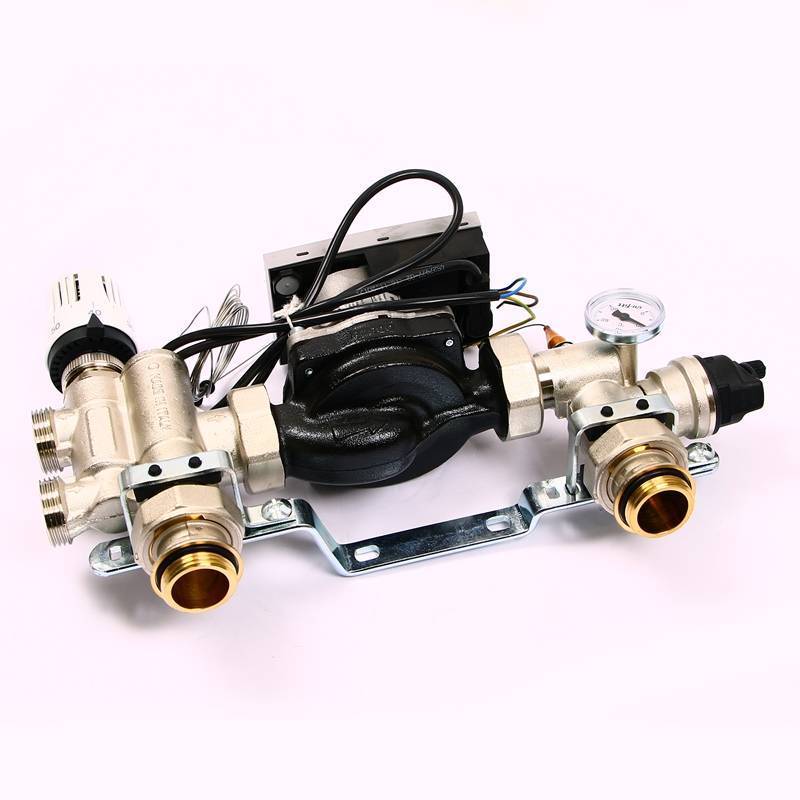 Насосно-смесительная группа Uni-Fitt SOLOMIX 1 с насосом Wilo PARA RS 25/6-130 471E1200