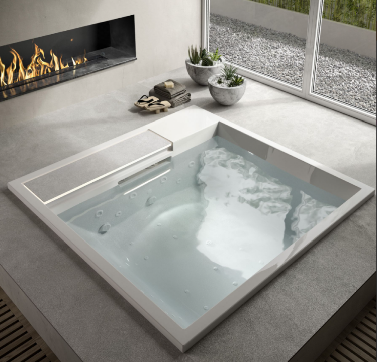 Гидромассажная ванна Effe WaterDream 2080x2084x805 мм белый матовый WD10000001