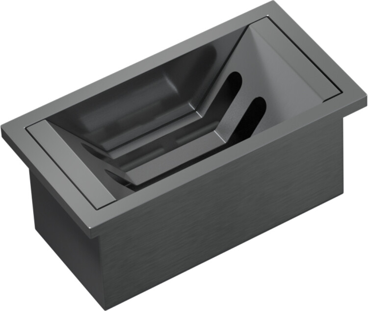 Решетка на дно мойки Omoikiri FG-02 вороненая сталь 4999054