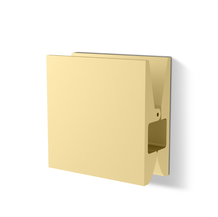 Крючок одинарный Decor Walther PINCH S/L 100х40х100 мм золото матовое 0907382