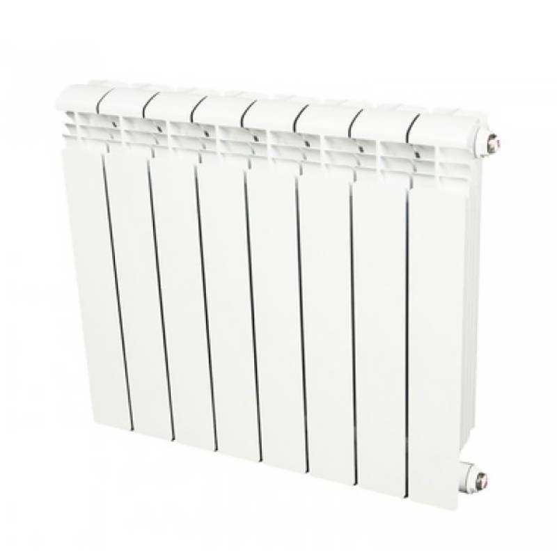 Радиатор биметаллический Rifar Base 350 8 секций нижнее правое подключение R35008НПП
