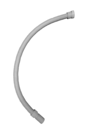 Сифон для пьедестала Alice гибкий белый SIF07