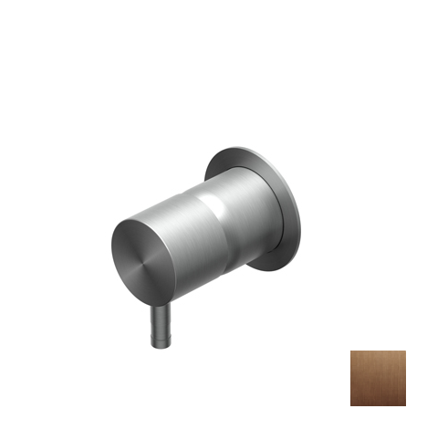 Встраиваемый смеситель для душа Ritmonio Diametro35 Inox цвет Brushed Copper Stainless Steel PVD E0BA0144SPF47