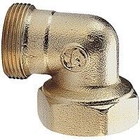 Угольник Giacomini с ВР 1/2x18 для переходников R178 или R179 R563RY016