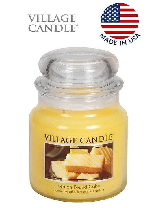 Ароматическая свеча Village Candle Лимонный пирог 389 г 10117