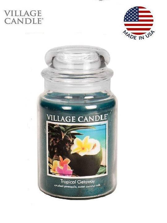 Ароматическая свеча Village Candle Тропический остров 602 г 10166