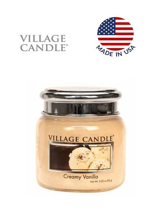 Ароматическая свеча Village Candle Сливочный крем и ваниль 92 г 10082