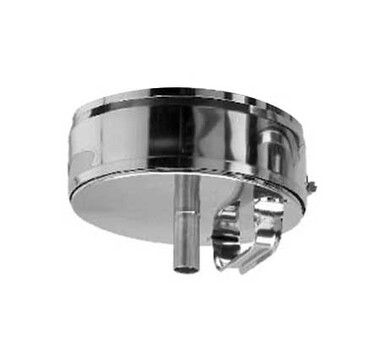Сборник сажи Jeremias DW-FU с ручкой и выпуском конденсата 250 мм DW44250