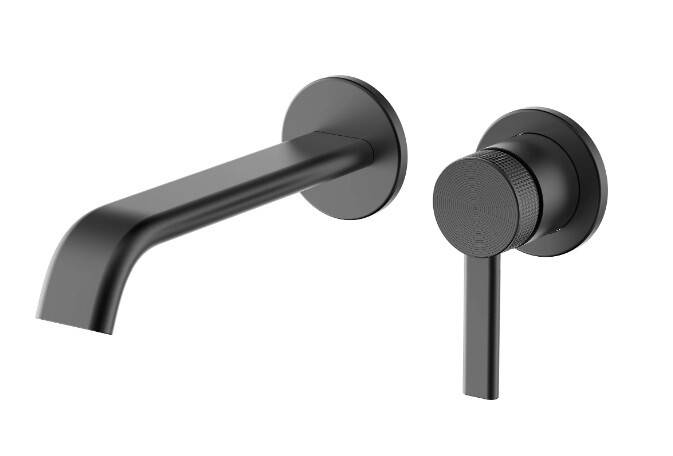 Смеситель для раковины Smartflow однорычажный черный SMF0102R01BK