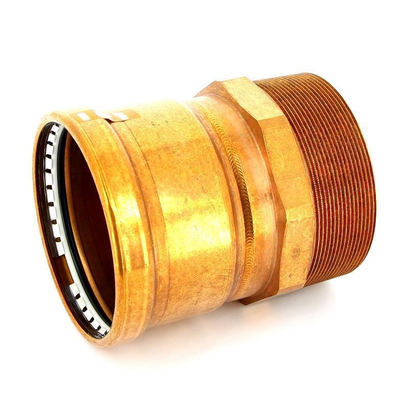 Муфта переходная пресс-Н Viega Profipress XL медь 108x4 SC-Contur 534158