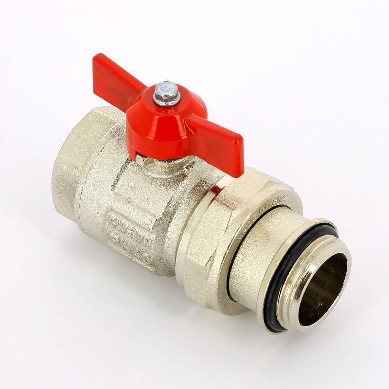 Кран шаровой ITAP IDEAL НВ с разъемным соединением и уплотнением бабочка 1 098S 1