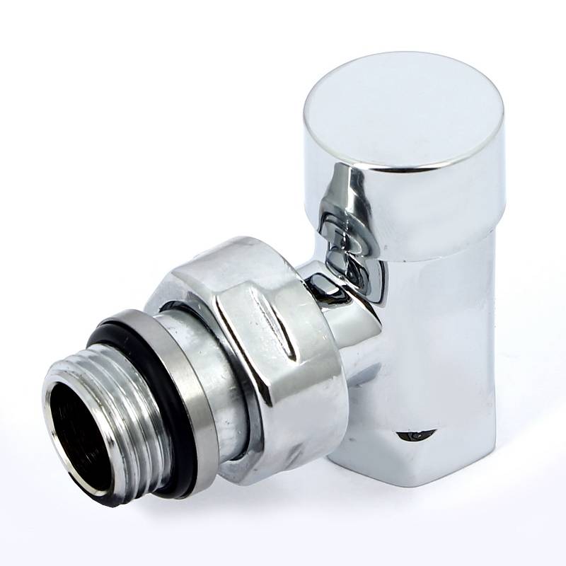 Вентиль обратный Carlo Poletti Compact угловой НВ 1/2 хром V150410B