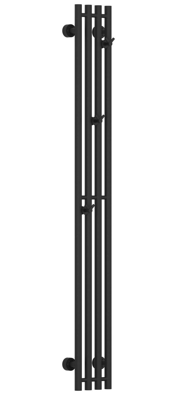 Полотенцесушитель водяной Сунержа Кантата PRO 200x1500 мм тёмный титан муар матовый 15-0446-1515
