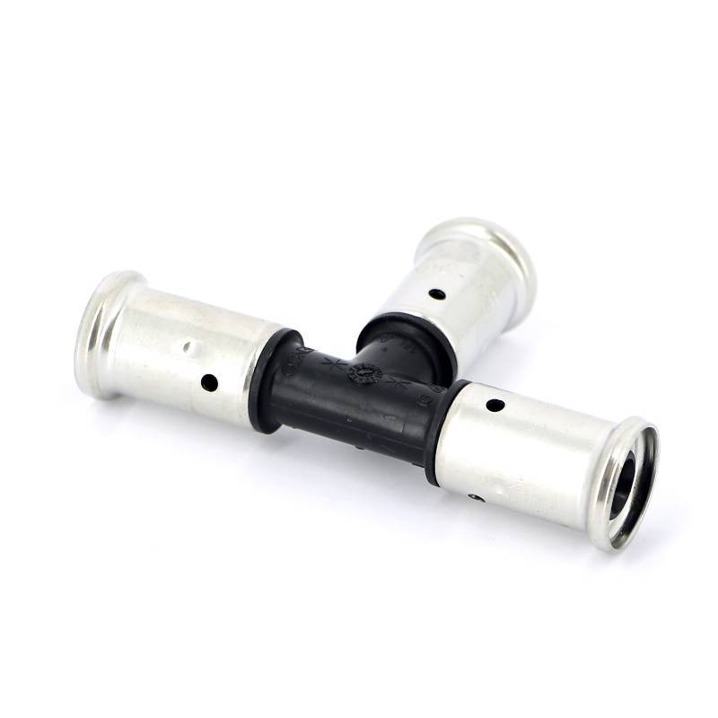 Тройник пресс Henco PVDF 16х16х16 мм 9PK-161616