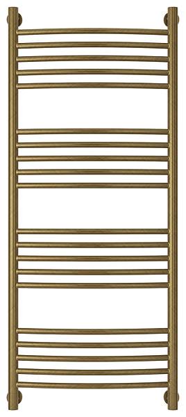 Полотенцесушитель водяной Сунержа Богема+ с полкой 500x1200 мм состаренная бронза 05-0221-1250