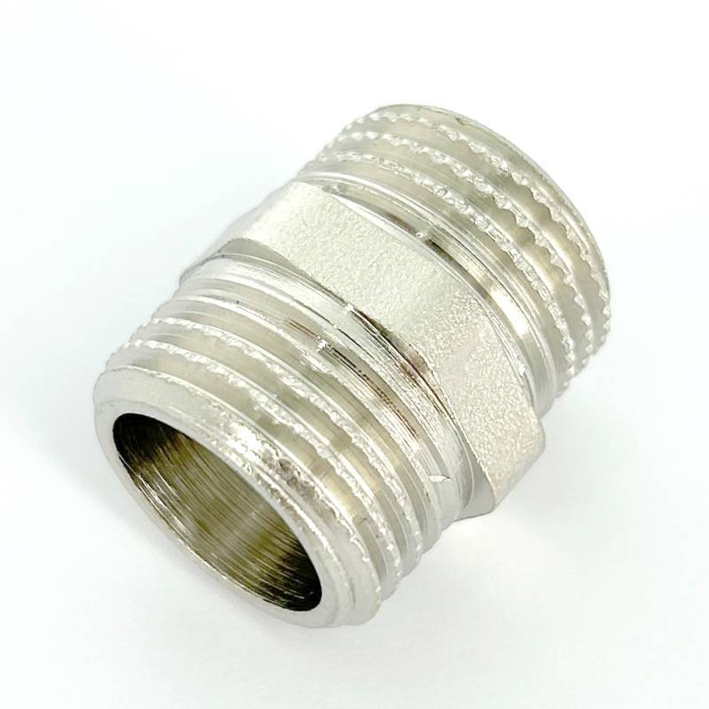 Ниппель LD Pride 1/2 никелированный LD.67.501.15