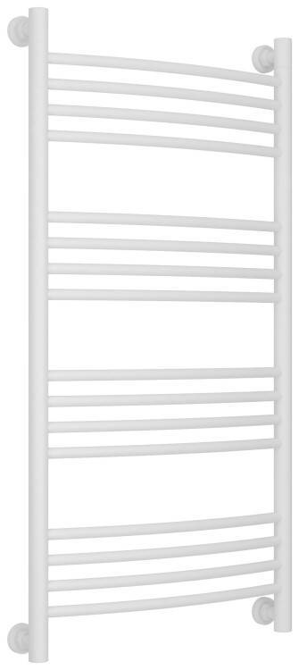 Полотенцесушитель водяной Сунержа Богема выгнутая 1000x500 мм белый матовый 30-0221-1050